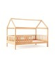 DREAM Montessori Παιδικό Κρεβάτι, για Στρώμα 90x190cm, Ξύλο Πεύκου Απόχρωση Φυσικό  97x197x129cm [-Φυσικό-] [-Ξύλο-] ΕΚ701,4
