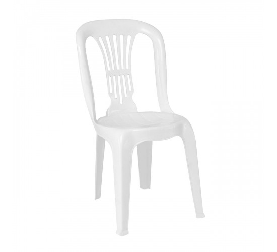 WIEN Καρέκλα Στοιβαζόμενη, ΡΡ Άσπρο  43x52x87cm [-Άσπρο-] [-PP - PC - ABS-] Ε3001,1