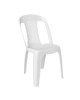 ELECTRA Καρέκλα Στοιβαζόμενη, ΡΡ Άσπρο  45x54x85cm [-Άσπρο-] [-PP - PC - ABS-] Ε3002,1