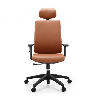 BF8200 Πολυθρόνα Γραφείου Διευθυντή, Pu Camel  70x70x117/127cm [-Μπεζ-Tortora-Sand-Cappuccino-] [-PU - PVC-] ΕΟ623,2
