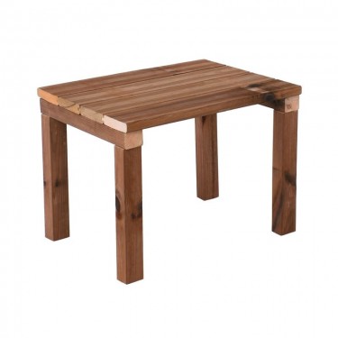 LUGANO Τραπεζάκι Παραλίας - Ξαπλώστρας, Εμποτισμού Pine Απόχρωση Καρυδί  48x37x36cm [-Καρυδί-] [-Ξύλο-] Ε220,2