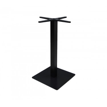 PRATO Βάση Τραπεζιού Μέταλλο Βαφή Μαύρο (11,85kg)  40x40cm H.72cm [-Μαύρο-] [-Μέταλλο-] Ε068,7