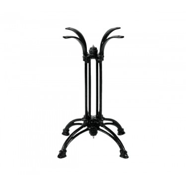 ΤΕΤΡΑΝΥΧΟ Πόδι Τραπεζιού Μαντέμι Μαύρο (14 kg)  56x56x71cm [-Μαύρο-] [-Μαντέμι-] Ε074,7