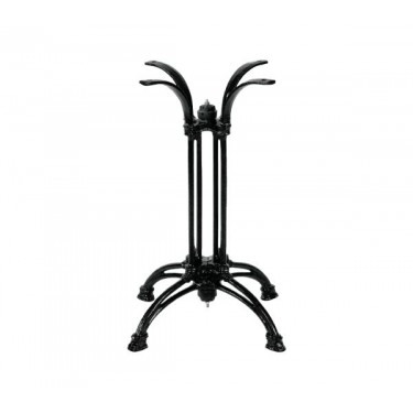 ΤΕΤΡΑΝΥΧΟ Πόδι Τραπεζιού Μαντέμι Μαύρο (14 kg)  56x56x71cm [-Μαύρο-] [-Μαντέμι-] Ε074,7