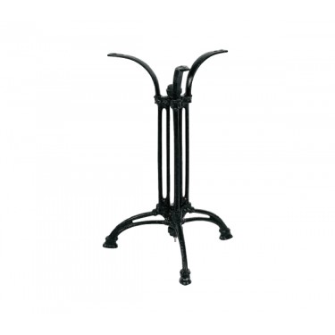 ΤΡΙΝΥΧΟ Πόδι Τραπεζιού Μαντέμι Μαύρο (10,2 kg)  49x49x71cm [-Μαύρο-] [-Μαντέμι-] Ε079,7