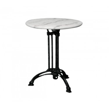 EKO Τραπέζι Τρίνυχο Μαντέμι, Μάρμαρο  Φ60  H.74cm [-Άσπρο-, -Μαύρο-] [-Μαντέμι-, -Μάρμαρο - Τεχνομάρμαρο-] Ε892