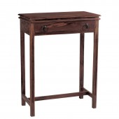 CONSOLE Κονσόλα 1 Συρτάρι Ξύλο Sheesham Καρυδί  60x34x80cm [-Καρυδί-] [-Ξύλο-] ΕS306,1