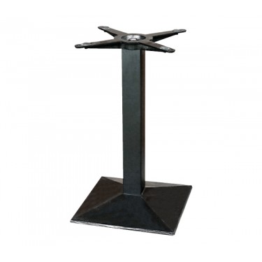 ΠΥΡΑΜΙΔΑ Βάση Τραπεζιού Μαντέμι Μαύρο - 10,30 Kg  45x45x72cm [-Μαύρο-] [-Μαντέμι-] Ε073