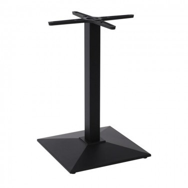 ΠΥΡΑΜΙΔΑ Βάση Τραπεζιού Μαντέμι Μαύρο - 10,30 Kg  45x45x72cm [-Μαύρο-] [-Μαντέμι-] Ε073