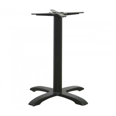 KINO Βάση Τραπεζιού 4-Νυχη, Μαντέμι Μαύρο (9,40 Kg)  61x61cm H.72cm [-Μαύρο-] [-Μαντέμι-] Ε031,7