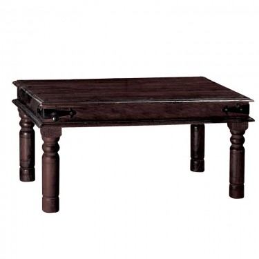 KAMI Τραπεζάκι Σαλονιού Καθιστικού, Ξύλο Sheesham Καρυδί  60x90x40cm [-Καρυδί-] [-Ξύλο-] ΕS201