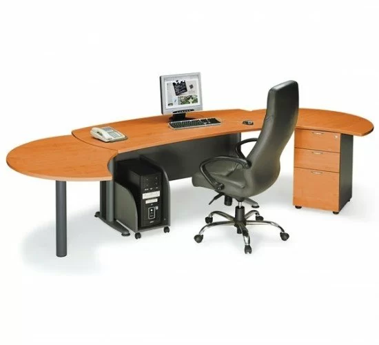 EXECUTIVE Eπιφάνεια Eπέκτασης Απόχρωση Dark Grey - Cherry  120x80cm [-Γκρί Σκούρο/Κερασί-] [-Melamine-] ΕΟ999,1Ε