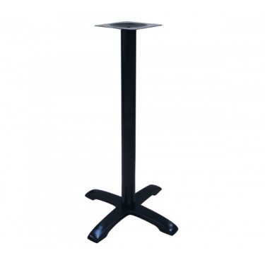 KINO Βάση Τραπεζιού BAR 4-Νυχη, Μαντέμι Μαύρο (9,60 Kg)  61x61cm H.108cm [-Μαύρο-] [-Μαντέμι-] Ε0310