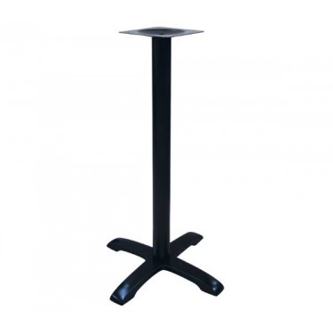 KINO Βάση Τραπεζιού BAR 4-Νυχη, Μαντέμι Μαύρο (9,60 Kg)  61x61cm H.108cm [-Μαύρο-] [-Μαντέμι-] Ε0310