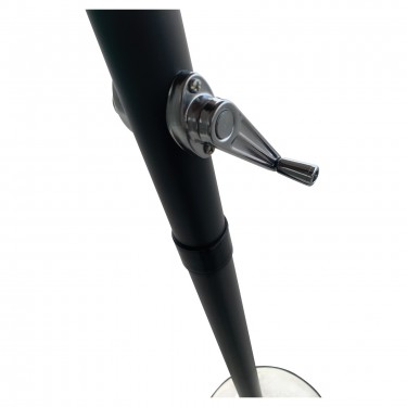 ΟΜΠΡΕΛΑ Αλουμινίου Σκελετός Ανθρακί, Ύφασμα Μπεζ  Φ 3m (H 2,4m) [-Ανθρακί-, -Μπεζ-Tortora-Sand-Cappuccino-] [-Αλουμίνιο-, -Ύφασμα-] Ε926,2