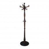 CAROL Καλόγερος Ξύλο Καρυδί  Φ40 H.180cm [-Καρυδί-] [-MDF - Κόντρα Πλακέ - Καπλαμάς - Νοβοπάν-] Ε721