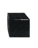 CONY Σκαμπό Βοηθητικό, PU Μαύρο  37x37x42cm [-Μαύρο-] [-PU - PVC - Bonded Leather-] Ε7046,1