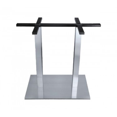EPSILON Βάση Τραπεζιού Inox #201/21,20 Kg  70x40 H.72cm [-Χρώμιο - Inox-] [-Μέταλλο-] ΕΜ66,1