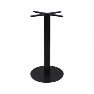 PRATO Βάση Τραπεζιού Μέταλλο Βαφή Μαύρο / 9,90 Kg  Φ40cm H.72cm [-Μαύρο-] [-Μέταλλο-] Ε070,7