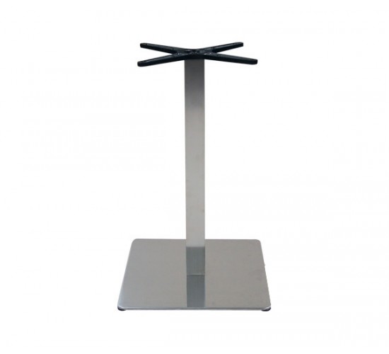 PRESTON Βάση Τραπεζιού Inox #304/14,90 Kg  45x45 H.72cm [-Silver-] [-Μέταλλο-] ΕΜ681-304