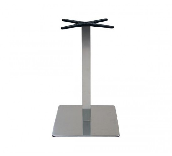 PRESTON Βάση Τραπεζιού Inox #304/14,90 Kg  45x45 H.72cm [-Silver-] [-Μέταλλο-] ΕΜ681-304
