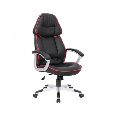 BF7900 Bucket Πολυθρόνα PU Μαύρο  68x72x122/132cm [-Μαύρο-] [-PU - PVC-] ΕΟ273