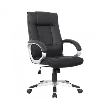 BF6900 Πολυθρόνα Διευθυντή PU Μαύρο  62x69x109/117cm [-Μαύρο-] [-PU - PVC-] ΕΟ275