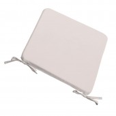 CHAIR Μαξιλάρι Καθίσματος Εκρού  42x42x3cm [-Εκρού-] [-Ύφασμα-] Ε203,Ε