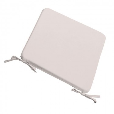 CHAIR Μαξιλάρι Καθίσματος Εκρού  42x42x3cm [-Εκρού-] [-Ύφασμα-] Ε203,Ε