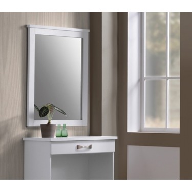 LIFE Καθρέπτης Απόχρωση Άσπρο  72x4,4x93cm [-Άσπρο-] [-MDF - Κόντρα Πλακέ - Καπλαμάς - Νοβοπάν-] ΕΜ368,1