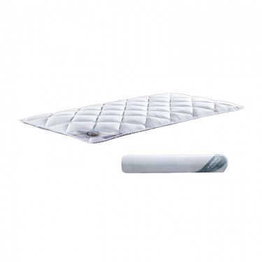 ΕΠΙΣΤΡΩΜΑ 90x200/5cm Άσπρο  90x200x5cm [-Άσπρο-] [-Foam - Fibre-] Ε2040,3