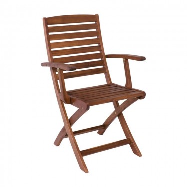 SPOT Πολυθρόνα Πτυσσόμενη Ξύλο Acacia  55x54x90cm [-Καρυδί-] [-Ξύλο-] Ε20203,9