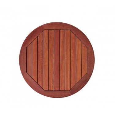 BANNER Επιφάνεια Τραπεζιού Ξύλο Acacia  Φ70cm/17mm [-Καρυδί-] [-Ξύλο-] Ε20063,9