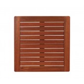 BANNER Επιφάνεια Τραπεζιού Ξύλο Acacia  70x70cm/17mm [-Καρυδί-] [-Ξύλο-] Ε20060,9