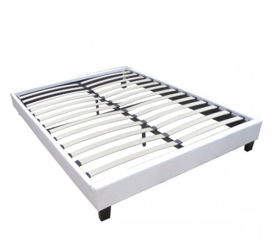 ΥΠΟΣΤΡΩΜΑ WILTON K/D PU Άσπρο  97x211x29 (Στρώμα 90x200)cm [-Άσπρο-] [-PU - PVC - Bonded Leather-] Ε2015,3L