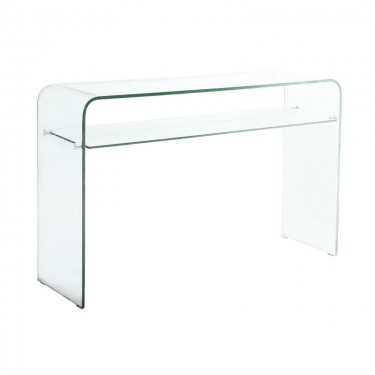 GLASSER Κονσόλα - Ράφι Διάφανο Γυαλί 12/8mm  110x35x75cm [-Διάφανο-] [-Γυαλί-] ΕΜ734