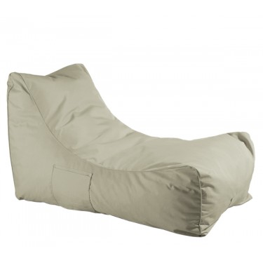 LAZY Πουφ Ανάκλιντρο 100%  Αδιάβροχο, Ύφασμα Sand  70x106x67cm [-Μπεζ-Tortora-Sand-Cappuccino-] [-Ύφασμα-] Ε021,2