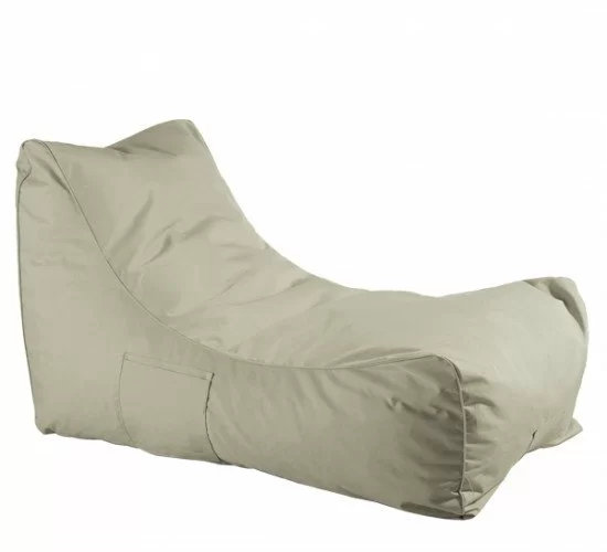 LAZY Πουφ Ανάκλιντρο 100%  Αδιάβροχο, Ύφασμα Sand  70x106x67cm [-Μπεζ-Tortora-Sand-Cappuccino-] [-Ύφασμα-] Ε021,2