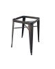 RELIX Βάση Τραπέζι Dining Μέταλλο Βαφή Antique Black  60x60x73cm [-Μαύρο-] [-Μέταλλο-] Ε5204,10