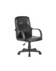 BF1300 Πολυθρόνα Γραφείου PU Μαύρο  59x61x90/100cm [-Μαύρο-] [-PU - PVC-] ΕΟ532