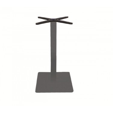 PRATO Βάση Τραπεζιού Μέταλλο Βαφή Ανθρακί (11,85kg)  40x40cm H.72cm [-Ανθρακί-] [-Μέταλλο-] Ε068,8