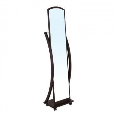 ROGER Καθρέπτης Δαπέδου Ξύλο, Απόχρωση Καρυδί  44x29x165cm [-Καρυδί-] [-MDF - Κόντρα Πλακέ - Καπλαμάς - Νοβοπάν-] Ε7183,2