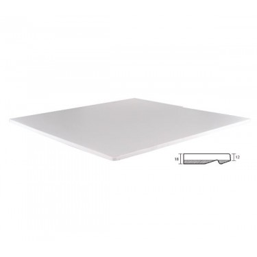ISO TOP Sliq Plus Επιφάνεια Απόχρωση Pearl White  80x80cm/18mm [-Άσπρο-] [-Melamine Laminated-] Ε108,08PLS