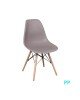 ART Wood Καρέκλα Τραπεζαρίας Κουζίνας Ξύλο - PP Sand Beige  46x53x81cm [-Φυσικό/Μπεζ-Tortora-Sand-Cappuccino-] [-Ξύλο/PP - PC - ABS-] ΕΜ123,9P