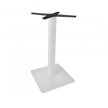 PRATO Βάση Τραπεζιού Μέταλλο Βαφή Άσπρο (11,85kg)  40x40cm H.72cm [-Άσπρο-] [-Μέταλλο-] Ε068,4