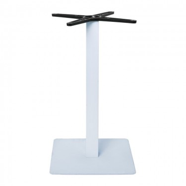 PRATO Βάση Τραπεζιού Μέταλλο Βαφή Άσπρο (11,85kg)  40x40cm H.72cm [-Άσπρο-] [-Μέταλλο-] Ε068,4