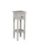 MAISON CLASSIC Έπιπλο Stand - Ξύλο Mango Antique Άσπρο  25x25 H.65cm [-Άσπρο-] [-Ξύλο-] ΕΙ930,1