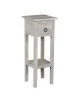 MAISON CLASSIC Έπιπλο Stand - Ξύλο Mango Antique Άσπρο  25x25 H.65cm [-Άσπρο-] [-Ξύλο-] ΕΙ930,1