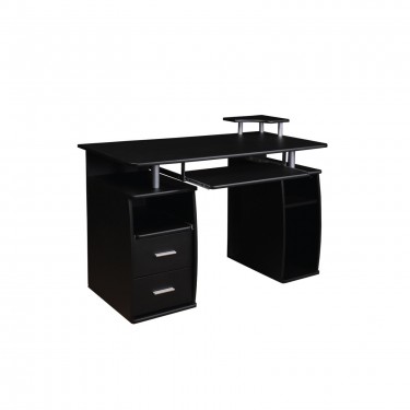 ΓΡΑΦΕΙΟ MDF Απόχρωση Wenge  120x55x75/85cm [-Wenge-] [-Melamine-, -Μέταλλο-] ΕΟ421