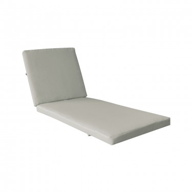 VERANO Μαξιλάρι Ξαπλώστρας (A) Ύφασμα Sandy, Water Repellent με Φερμουάρ - Velcro  208(76 132)x69/8cm [-Γκρι-] [-Ύφασμα-] Ε225,Μ1